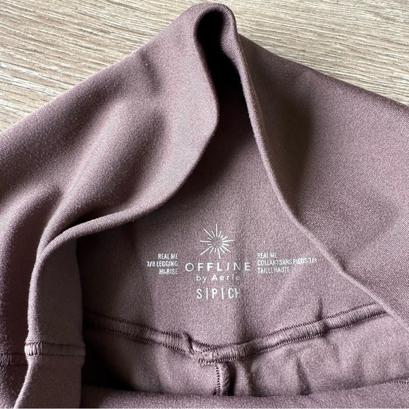 Aerie Offline Real Me Leggings 7/8 High Waited S - Picture 6 of 6